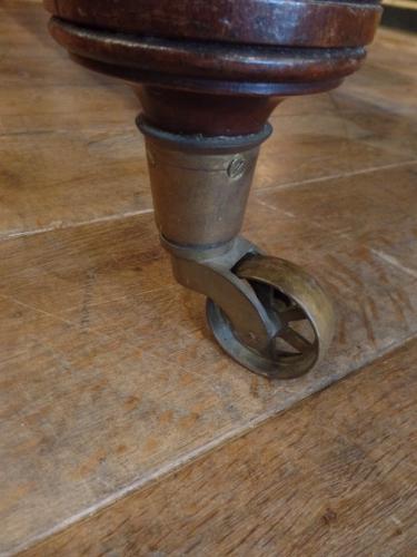 Antieke mahonie eettafel, antieke coulissen tafel, max 14 personen 3