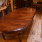 antieke mahonie Engelse ovale eettafel 1