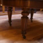 antieke mahonie Engelse ovale eettafel 2