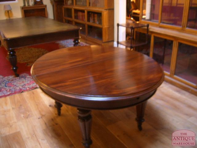 antieke mahonie Engelse ovale eettafel 3