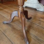 antieke mahonie houten tilt top tafel, wijn tafel 3