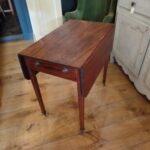 Antieke Mahonie Pembroke Tafel 1