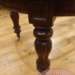 Antieke mahoniehouten eettafel uitschuifbaar 4