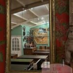 Antieke spiegel afkomstig uit Frankrijk 1