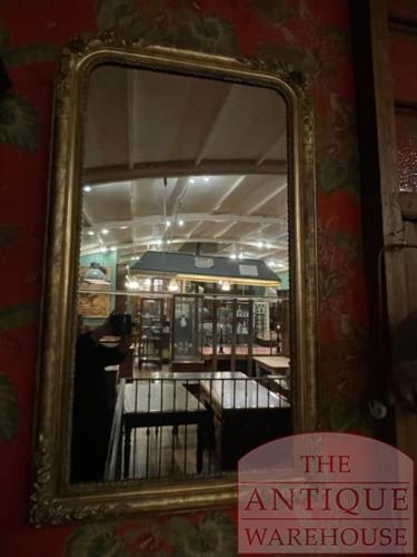 Antieke spiegel afkomstig uit Frankrijk 3