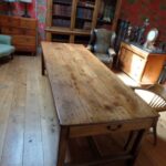 Antieke vruchten, kersenhouten eettafel 1