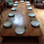 Antieke vruchten, kersenhouten eettafel 2