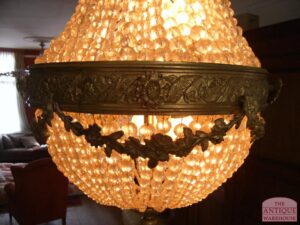 VERKOCHT antieke zakkroonluchter