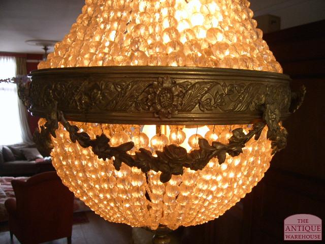 VERKOCHT antieke zakkroonluchter