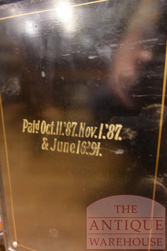 antieke Amerikaanse kluis 3