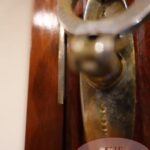 paar antieke Engelse hang vitrinekasten 4