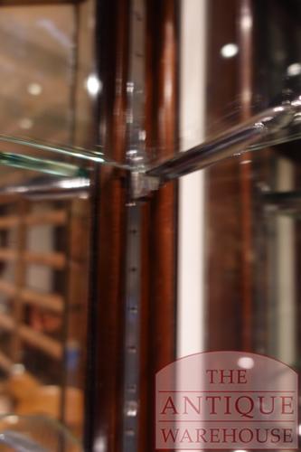 paar antieke Engelse hang vitrinekasten 5