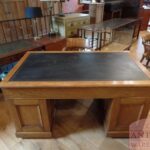 Antiek eikenhouten Engels kwaliteitsbureau 3