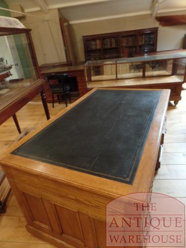 Antiek eikenhouten Engels kwaliteitsbureau 4