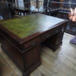 Antiek mahonie partnersbureau 1