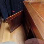 Antiek mahoniehouten Engels partnersbureau 3