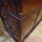 Antiek mahoniehouten partnersbureau 4