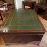 Antiek mahoniehouten partnersbureau 3