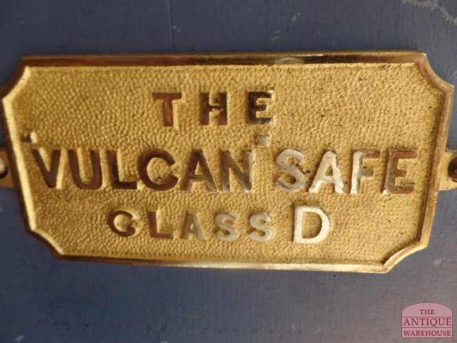 Antieke British race green safe 3