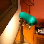 antieke bureau lamp 1