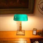 antieke bureau lamp 3