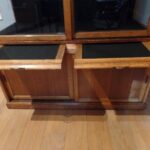 antieke eiken museum vitrinekast 2