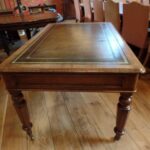 Antieke eiken schrijftafel circa 1850 2