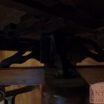 Antieke eikenhouten boekenmolen 3