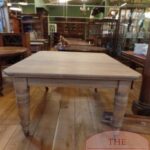 Antieke eikenhouten coulissen tafel 2