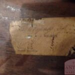 Antieke eikenhouten Engelse bureaustoel 4