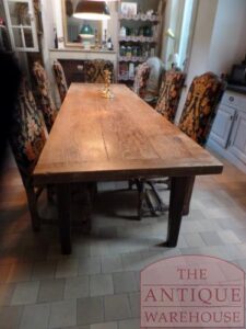 VERKOCHT SOLD   antieke eikenhouten  Franse tafel