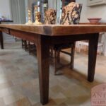 Antieke eikenhouten Franse tafel 2