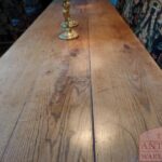 Antieke eikenhouten Franse tafel 4