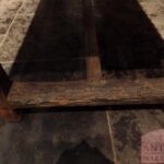 Antieke eikenhouten Franse tafel 4