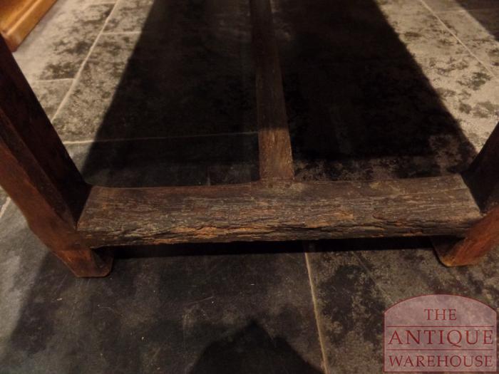 Antieke eikenhouten Franse tafel 4