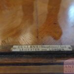 antieke eikenhouten toonbank, winkel vitrinekast 2