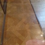 antieke eikenhouten toonbank, winkel vitrinekast 3