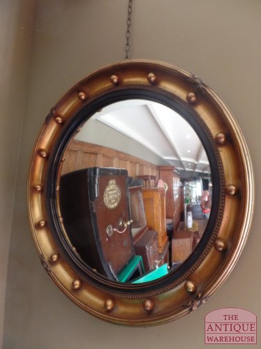 VERKOCHT SOLD antieke Engelse butler mirror,