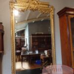 Antieke Franse vergulde spiegel 1