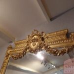 Antieke Franse vergulde spiegel 2