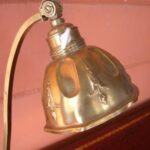 antieke Jugend Stil bureau lamp 1