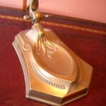 antieke Jugend Stil bureau lamp 2