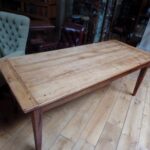 Antieke kersenhouten Franse eettafel 1