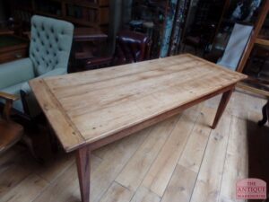 VERKOCHT SOLD antieke kersenhouten Franse eettafel