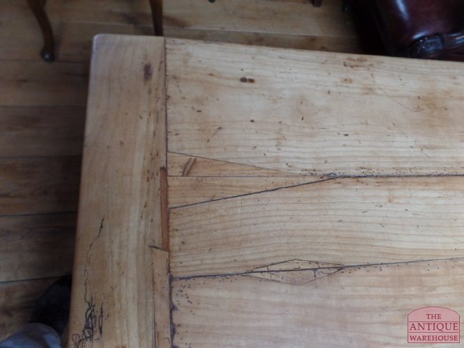 Antieke kersenhouten Franse eettafel 2