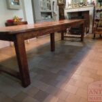 Antieke kersenhouten Franse tafel 5