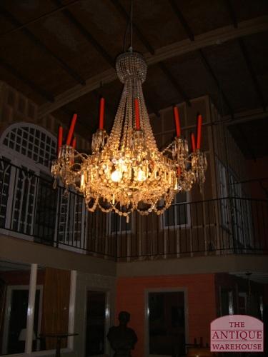 antieke kristallen kroonluchter 2