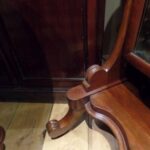 Antieke mahonie passpiegel 2