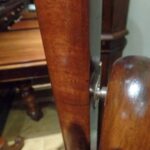 Antieke mahonie passpiegel 3