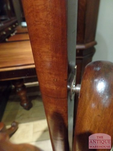 Antieke mahonie passpiegel 3